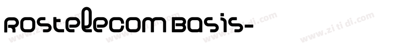 Rostelecom Basis字体转换